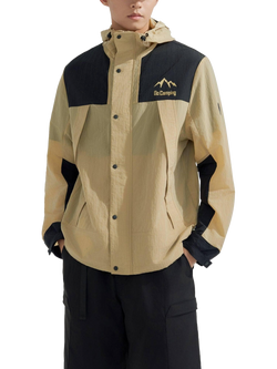 Bosideng Combat Summer Shacket, Black Khaki