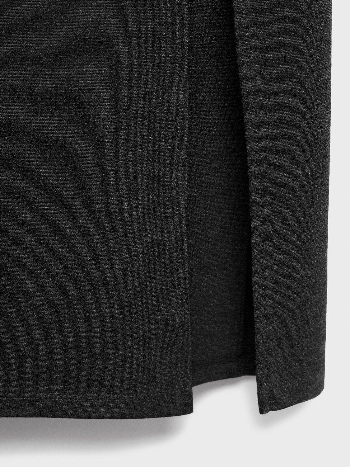 Product image 5 of 8, which shows Mango Memphis Sleeveless Dress, Grey, 10