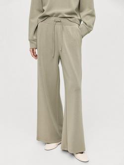Mango Nei Drawstring Joggers, Beige