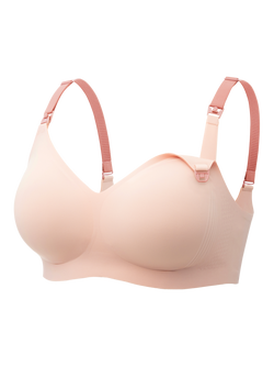 Momcozy Jelly Strip 3.0 Busty Nursing Bra, Oyster Pink - view 2, Oyster Pink