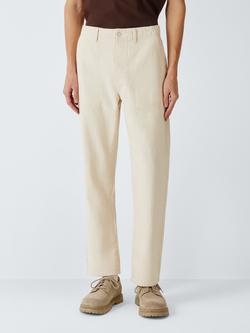 Kin Straight Leg Denim Jeans, Ecru, Ecru