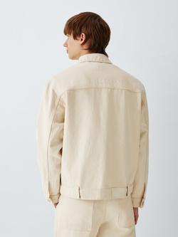 Kin Denim Jacket, Ecru - view 2, Ecru