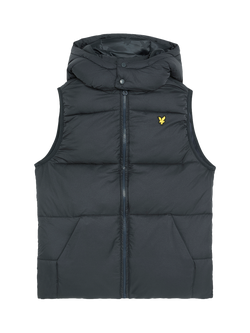 Lyle & Scott Kids' Ripstop Quilted Gilet, Navy