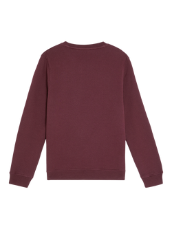 Lyle & Scott Kids' Cotton Crew Neck Sweatshirt - view 2, Z562 Burgundy