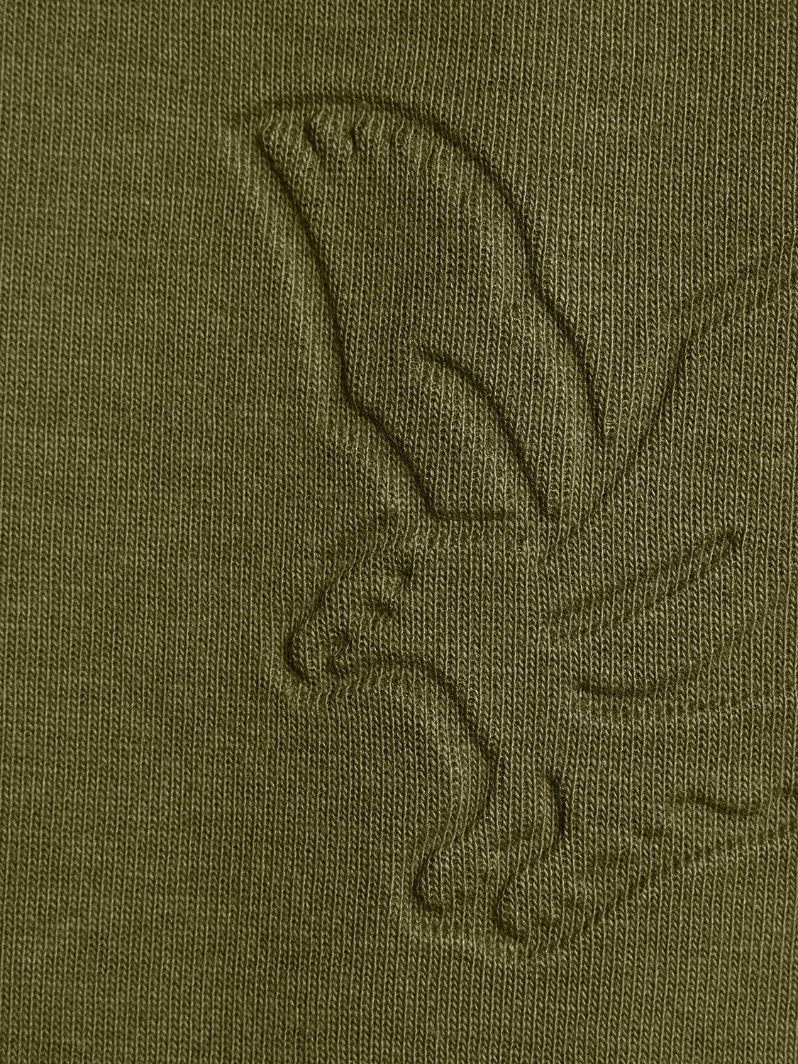 Product image 6 of 7, which shows Lyle & Scott Kids' Cotton Eagle Crew Neck Sweatshirt, X848 Deep Depths, 9-10 years