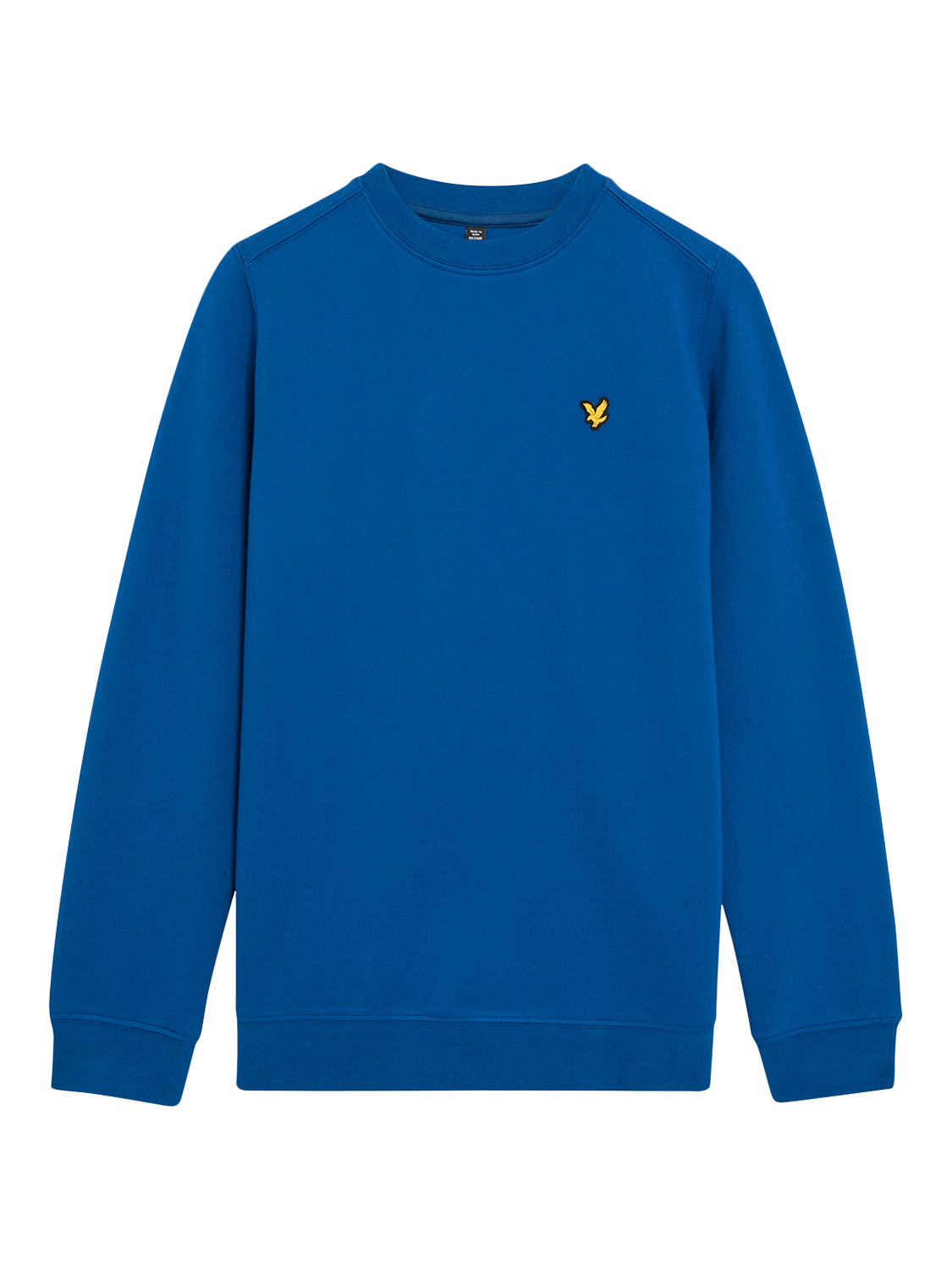 Product image 1 of 1, which shows Lyle & Scott Kids' Fleece Crew Neck Sweatshirt, X856 Navy Peony, 9-10 yrs