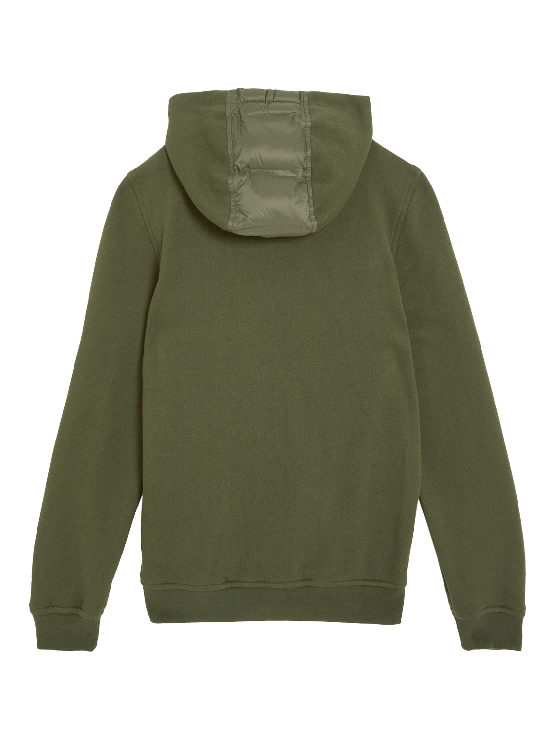 Product image 2 of 3, which shows Lyle & Scott Kids' Hybrid Zip Hoodie, Green, 9-10 years