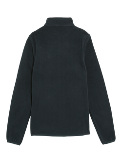 Lyle & Scott Kids' Polar Fleece Jumper, Dark Navy - view 2, Z271 Dark Navy