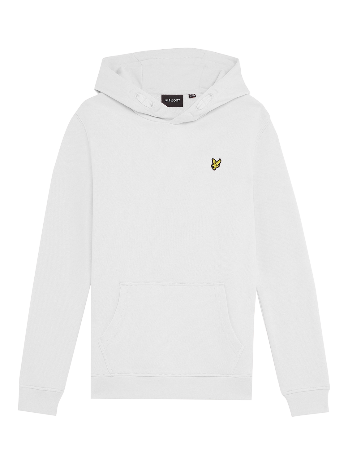 Product image 1 of 3, which shows Lyle & Scott Kids' Pullover Hoodie, White, 9-10 years