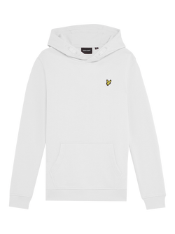Lyle & Scott Kids' Pullover Hoodie, White