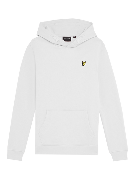 Lyle & Scott Kids' Pullover Hoodie, White
