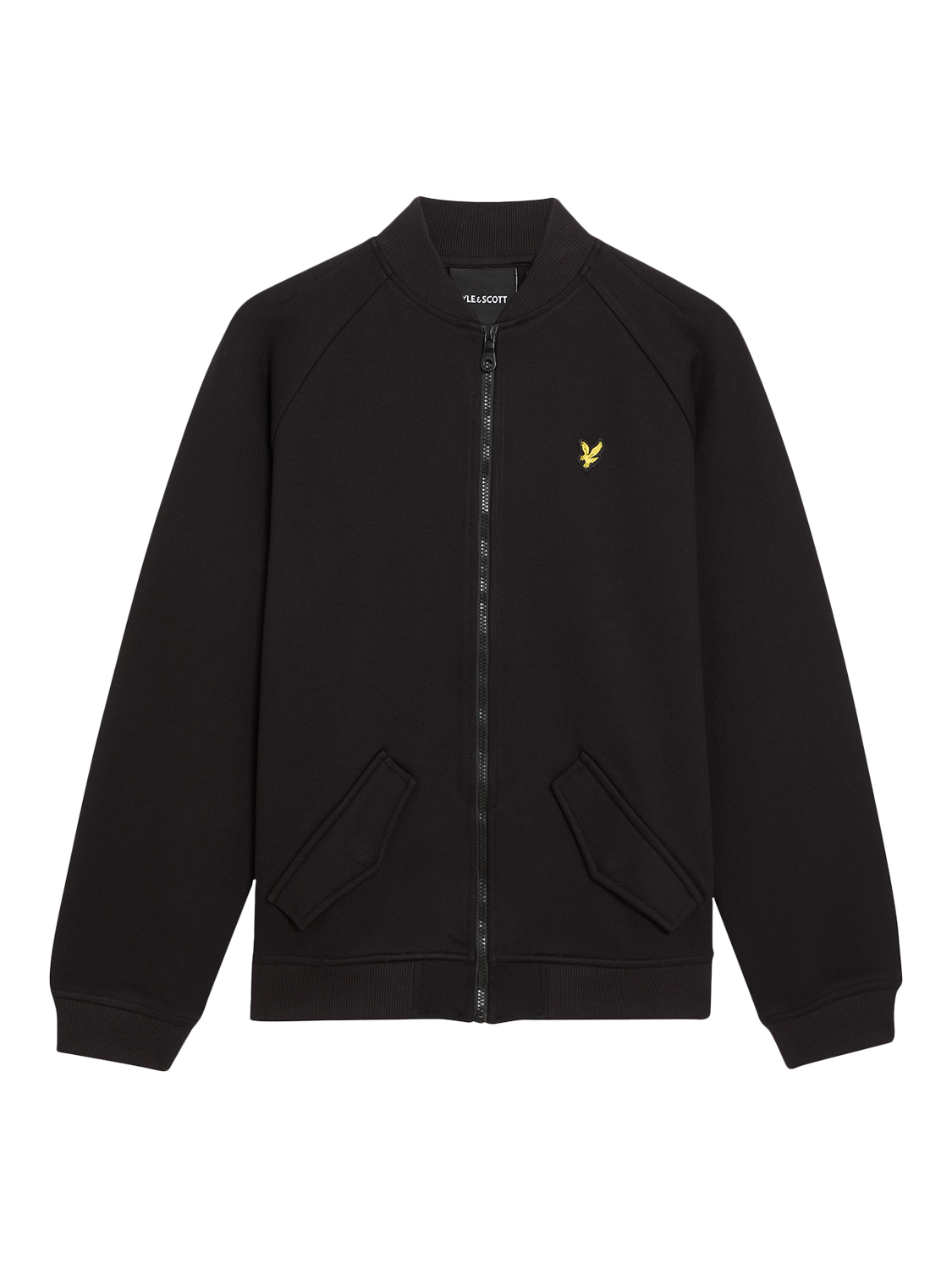 Product image 1 of 1, which shows Lyle & Scott Kids' Smart Bomber Jacket, Z865 Jet Black, 9-10 years