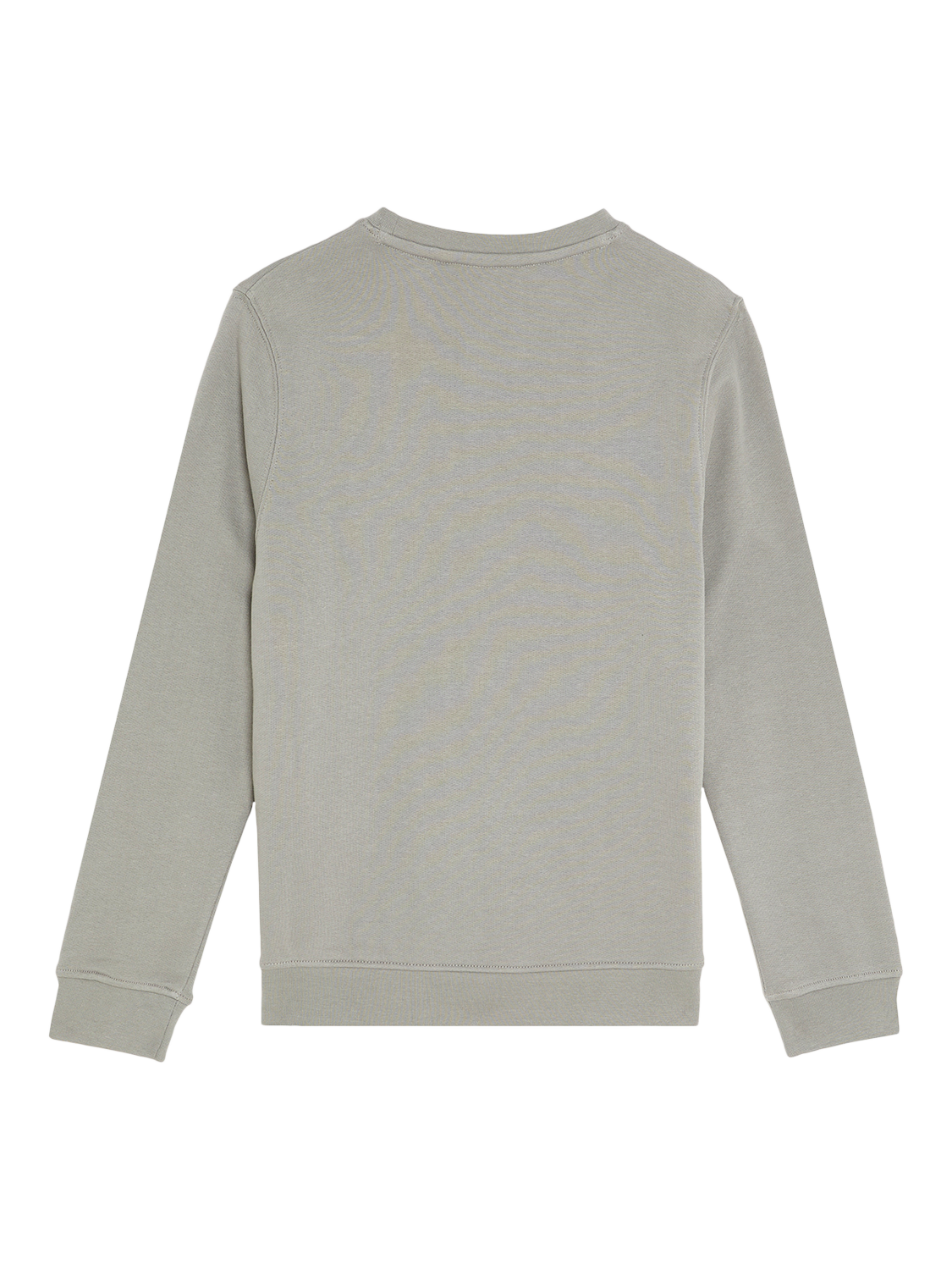 Product image 2 of 3, which shows Lyle & Scott Kids' Tonal Crew Neck Jumper, Grey, 9-10 years