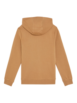 Lyle & Scott Kids' Cotton Zipped Hoodie, Orange - view 2, Orange