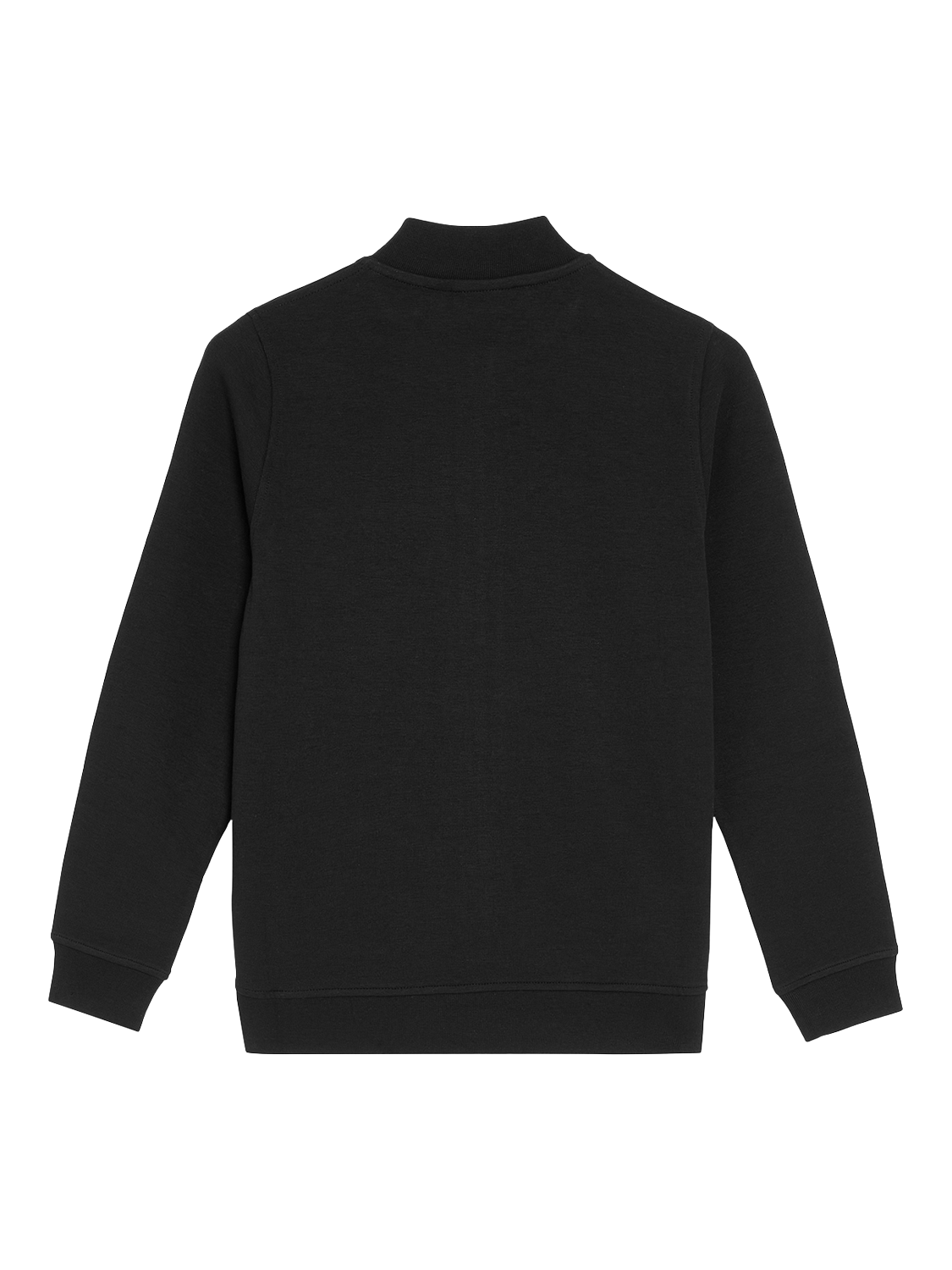 Product image 2 of 3, which shows Lyle & Scott Kids' Eagle Cotton Blend Track Jacket, Z865 Jet Black, 9-10 years