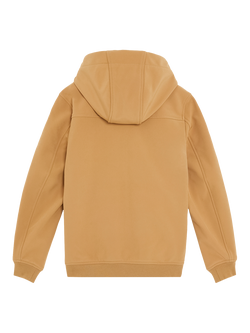 Lyle & Scott Kids' Soft Shell Hooded Jacket - view 2, Tigers Eye