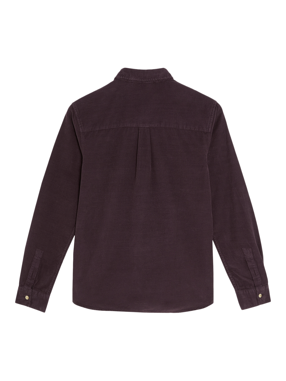 Product image 2 of 3, which shows Lyle & Scott Kids' Needle Cord Shirt, Maroon, 3-4 years