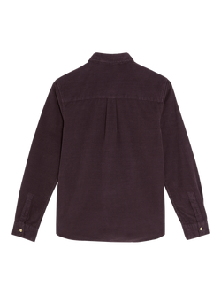 Lyle & Scott Kids' Needle Cord Shirt - view 2, Maroon