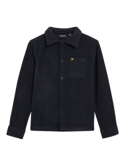 Lyle & Scott Kids' Polar Fleece Shirt, Navy