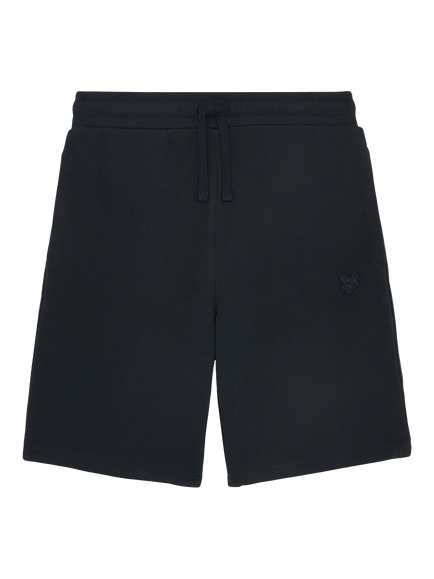 Lyle & Scott Kids' Tonal Sweat Shorts, Navy, Navy
