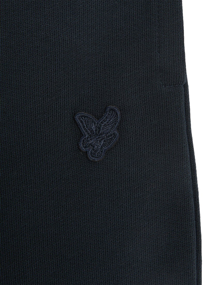 Product image 2 of 3, which shows Lyle & Scott Kids' Tonal Sweat Shorts, Navy, 9-10 years