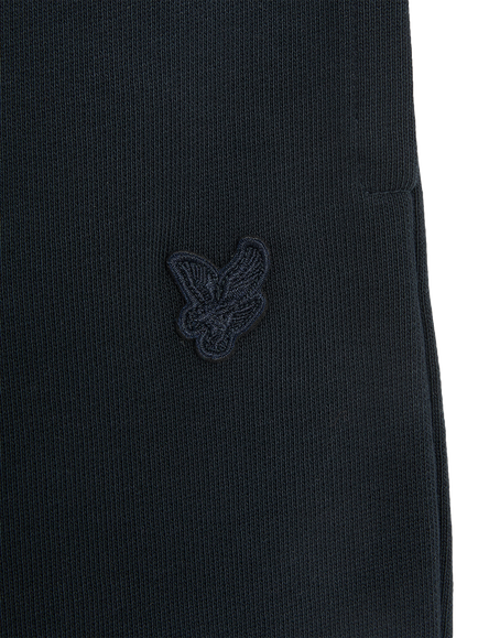 Lyle & Scott Kids' Tonal Sweat Shorts, Navy - view 2, Navy