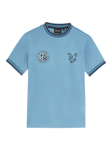 Lyle & Scott Kids' Football T-Shirt, Blue
