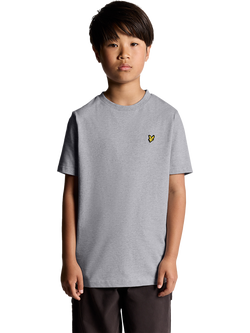 Lyle & Scott Kids' Plain T-Shirt, Grey