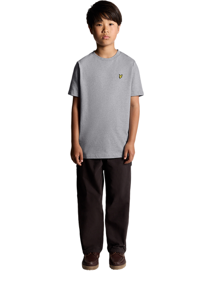 Lyle & Scott Kids' Plain T-Shirt - view 2, Grey