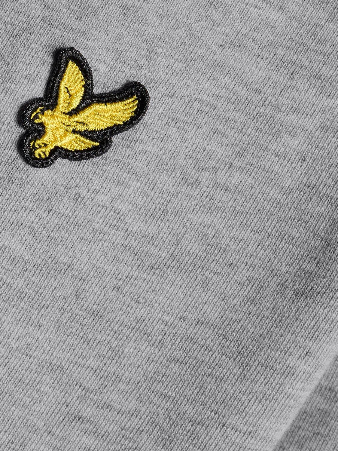 Product image 6 of 7, which shows Lyle & Scott Kids' Plain T-Shirt, Grey, 3-4 years