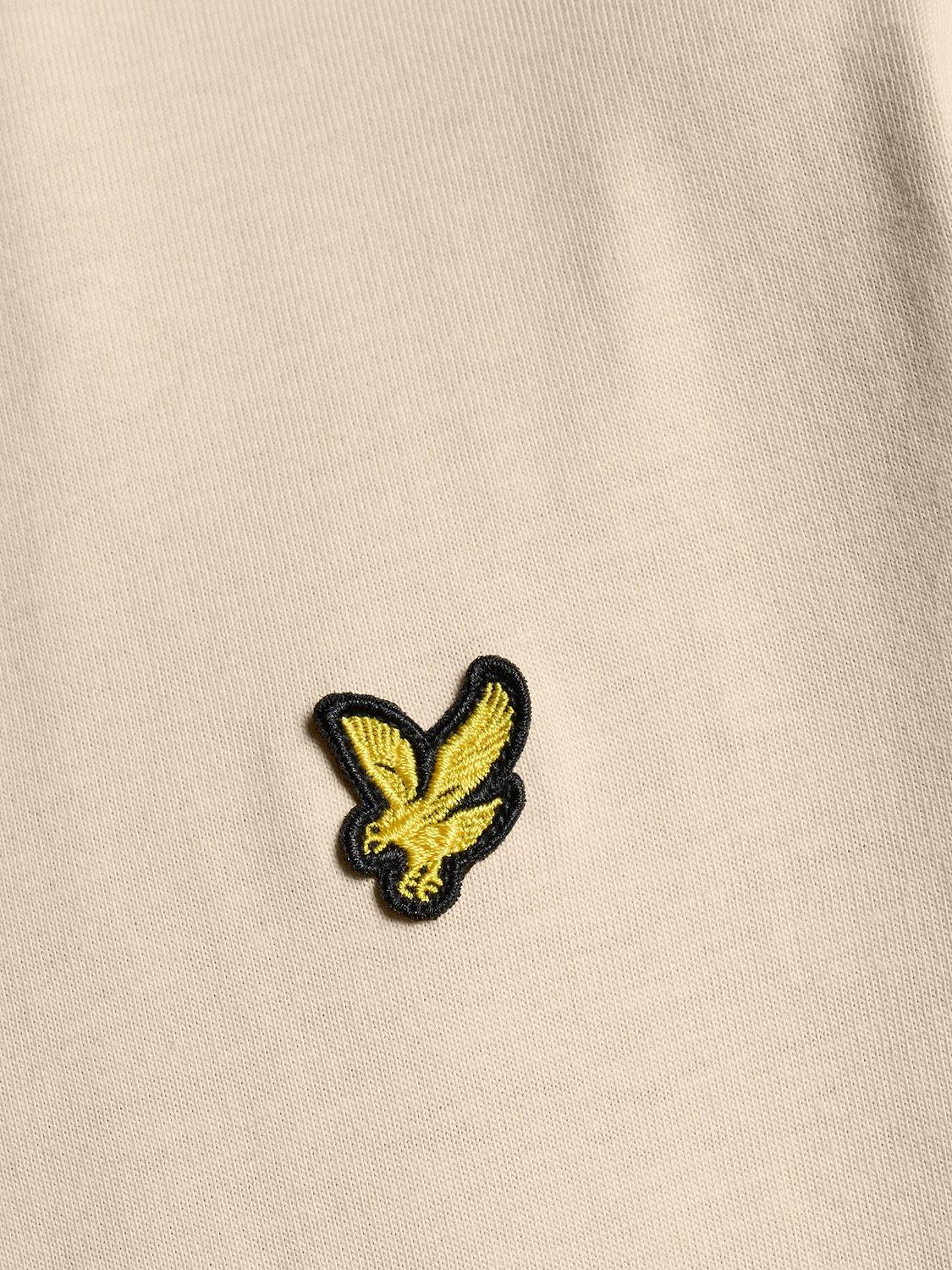 Product image 6 of 7, which shows Lyle & Scott Kids' Plain T-Shirt, Beige, 3-4 years