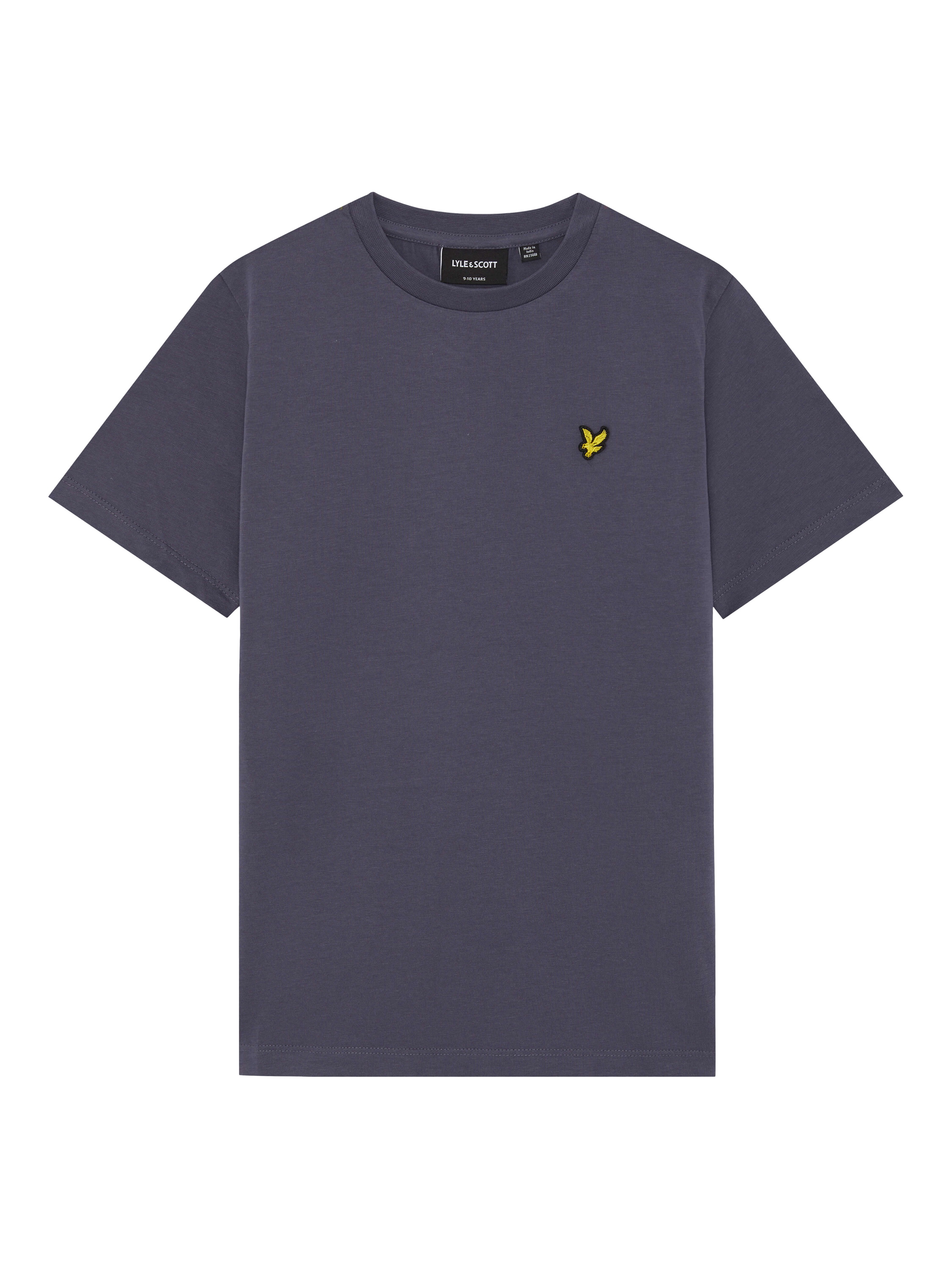 Product image 1 of 1, which shows Lyle & Scott Kids' Plain T-Shirt, Purple, 3-4 years