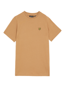 Lyle & Scott Kids' Plain T-Shirt, Brown