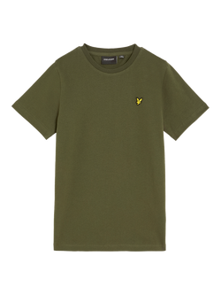 Lyle & Scott Kids' Plain T-Shirt, Green