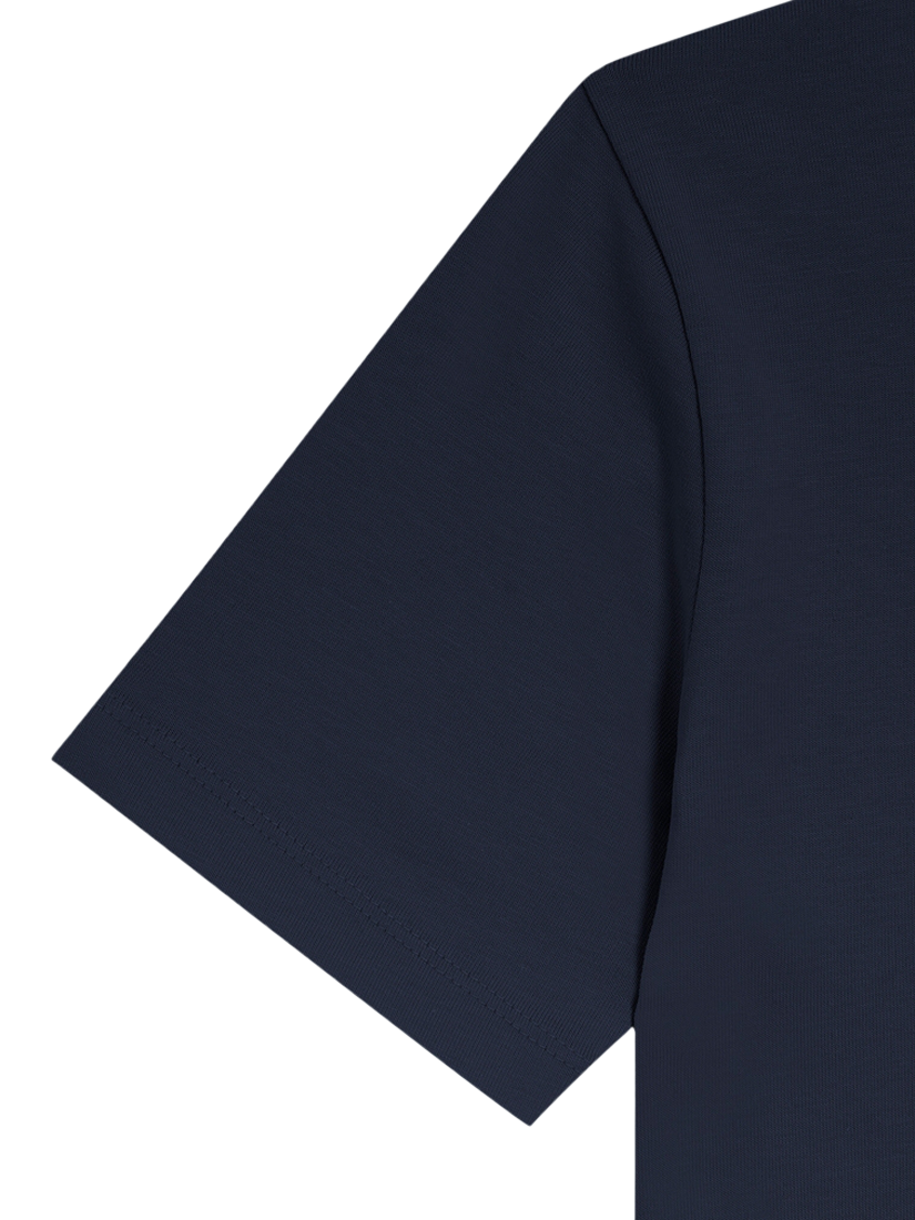 Product image 2 of 3, which shows Lyle & Scott Kids' Plain T-Shirt, Navy, 3-4 years