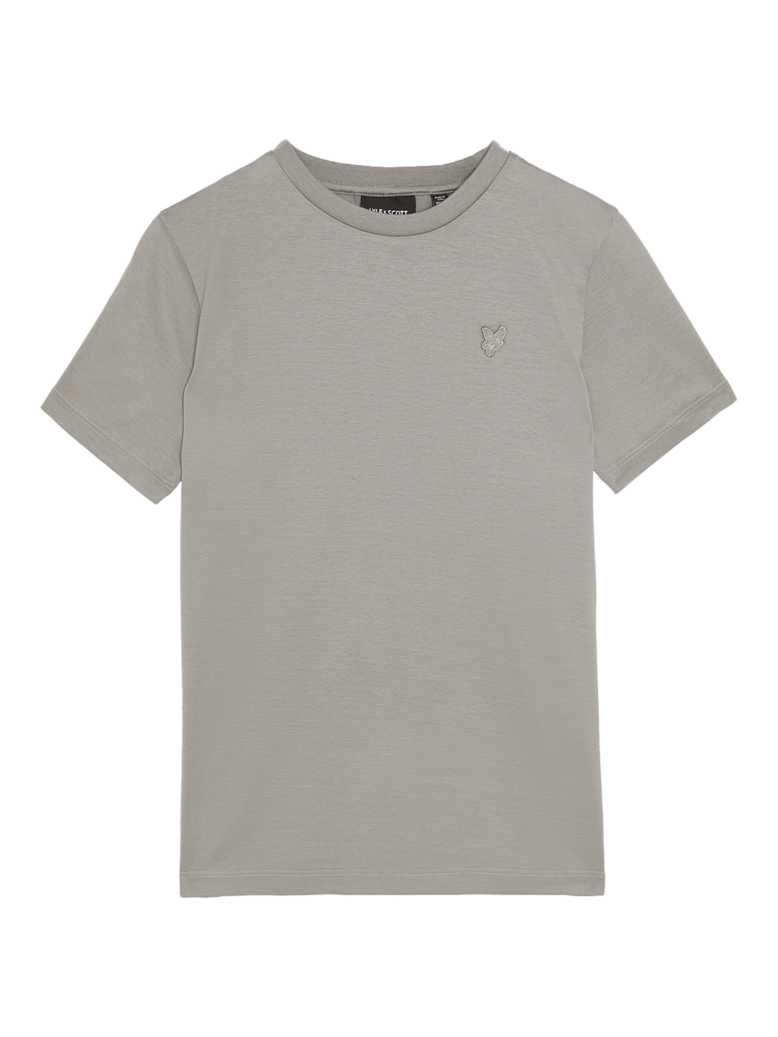 Product image 5 of 7, which shows Lyle & Scott Kids' Tonal T-Shirt, Grey, 9-10 years
