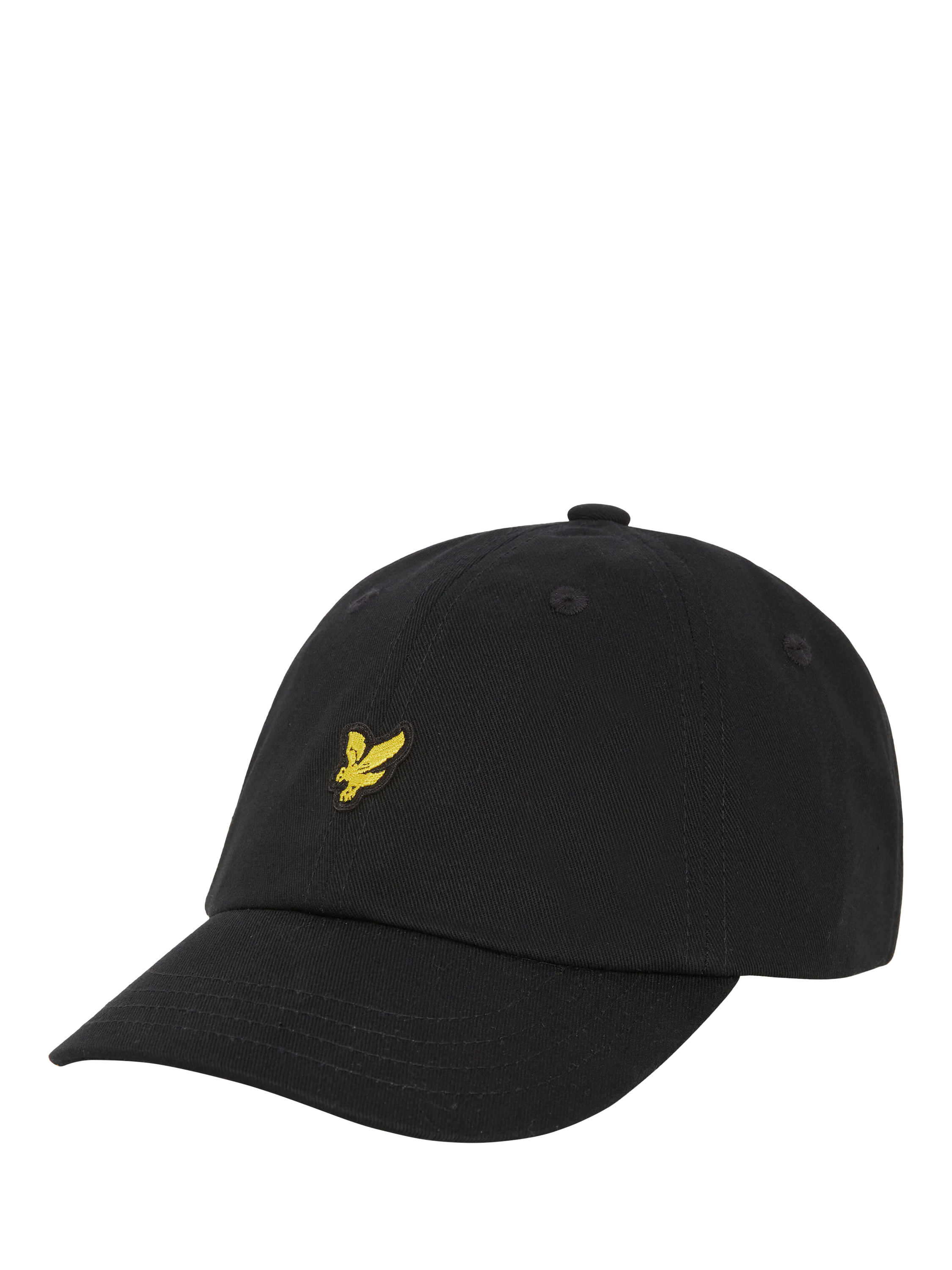 Product image 1 of 7, which shows Lyle & Scott Kids' Baseball Cap, Jet Black