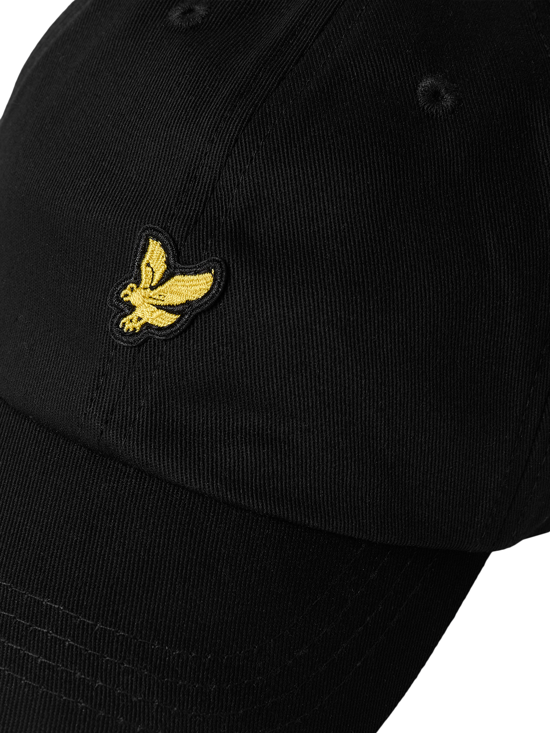 Product image 6 of 7, which shows Lyle & Scott Kids' Baseball Cap, Jet Black