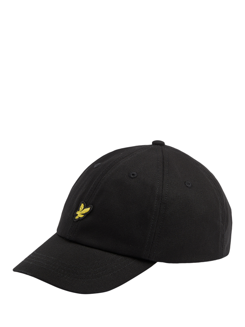 Product image 7 of 7, which shows Lyle & Scott Kids' Baseball Cap, Jet Black