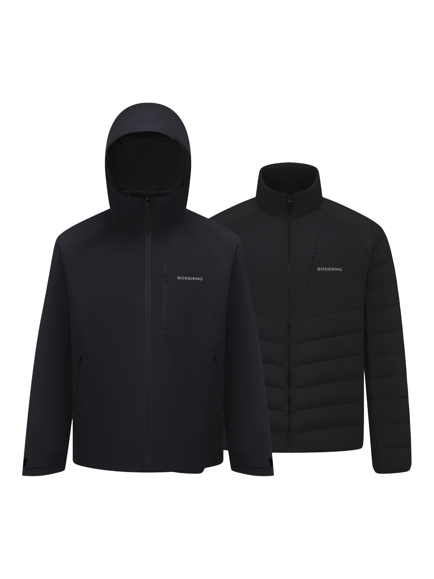Product image 4 of 6, which shows Bosideng All-Weather Goose Down Jacket, Black, XS