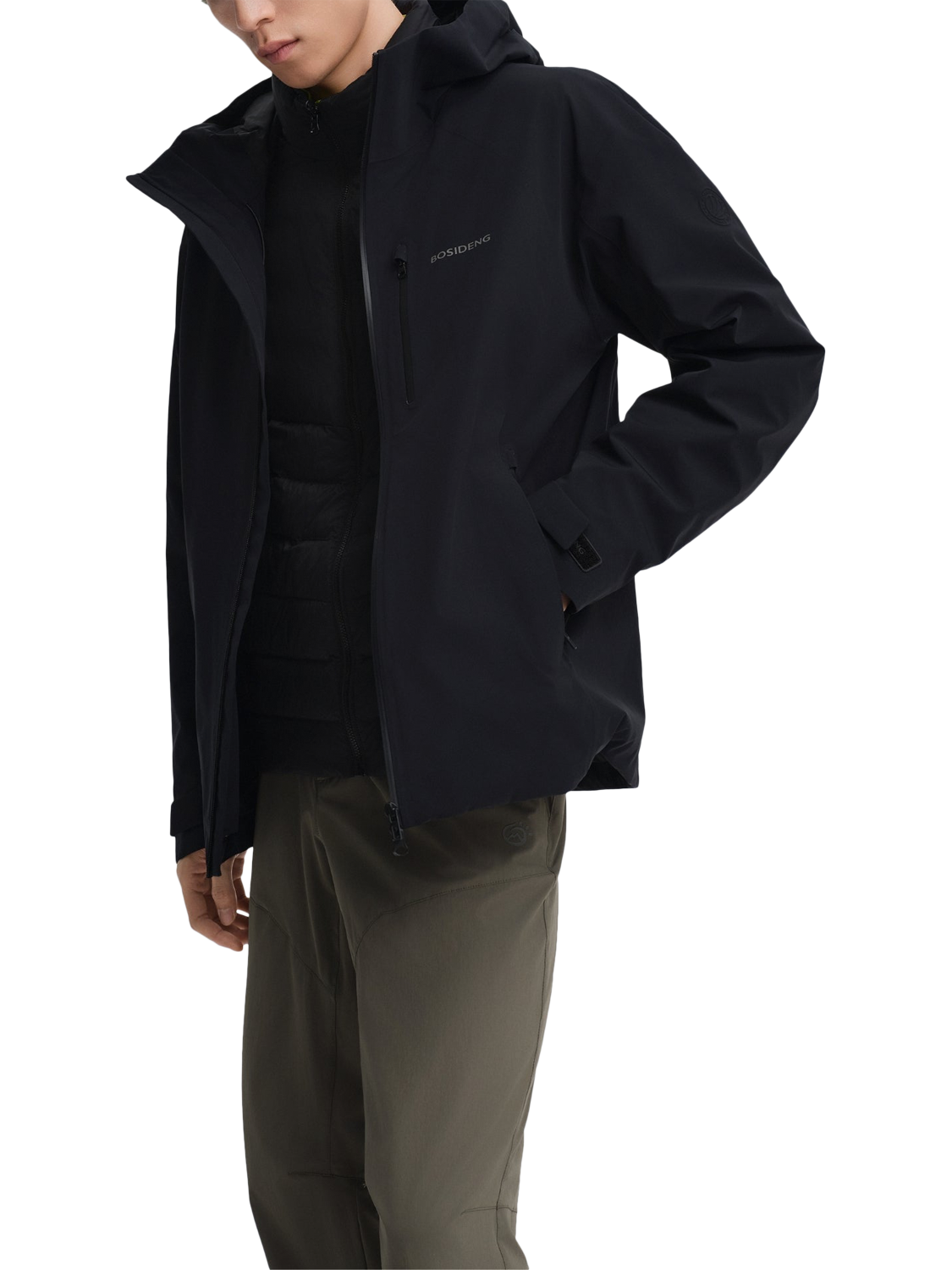 Product image 6 of 6, which shows Bosideng All-Weather Goose Down Jacket, Black, XS