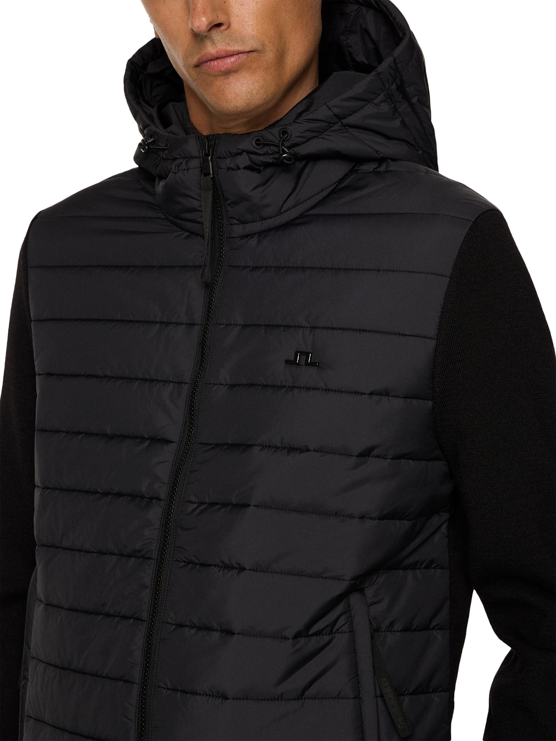 Product image 4 of 5, which shows J.Lindeberg Thorn Puffer Jacket, Black, L