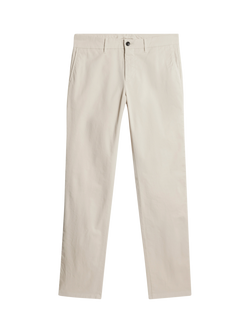 J.Lindeberg Ched Cotton Stretch Trousers, Cream