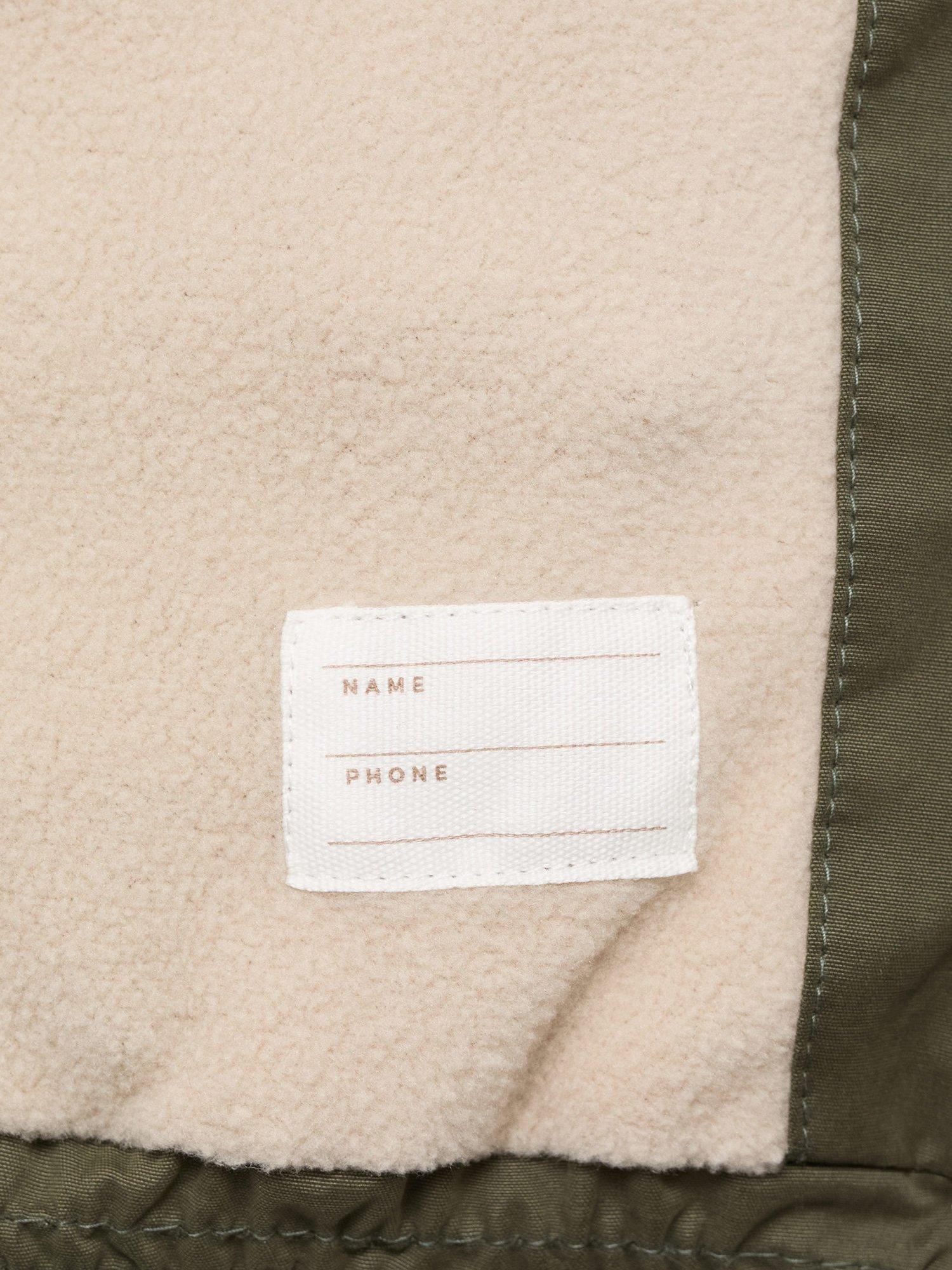 Product image 3 of 4, which shows Mango Kids' Jordi Coat, Khaki, 12-18 months