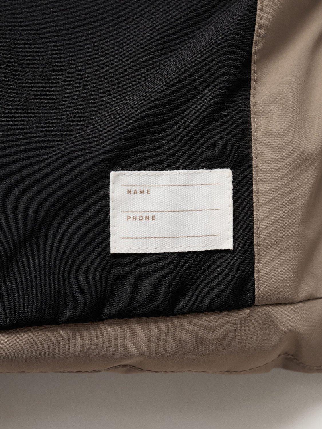 Product image 3 of 4, which shows Mango Kids' Afrilong Quilted Puffer Jacket, Medium Brown, 6 years
