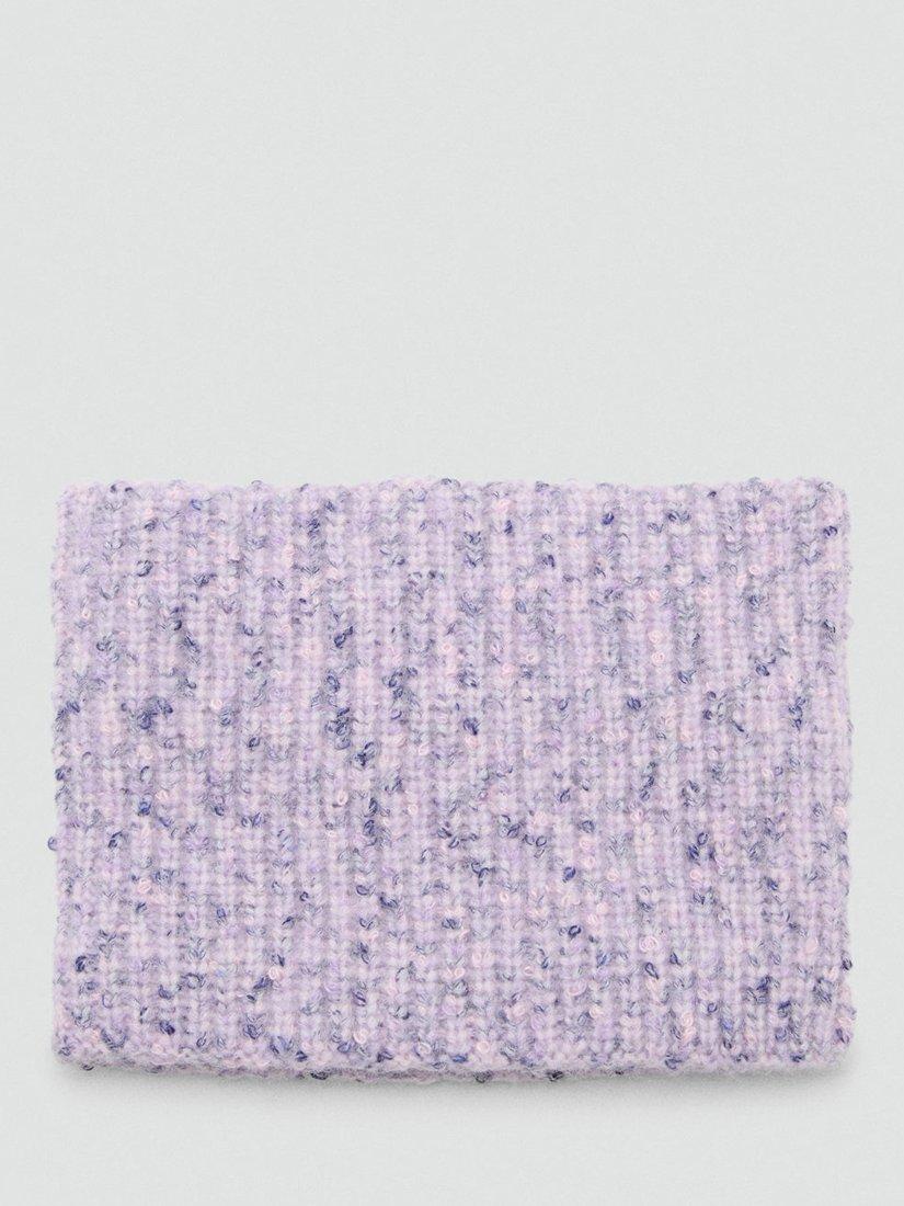 Mango Kids' Malvas Scarf, Purple