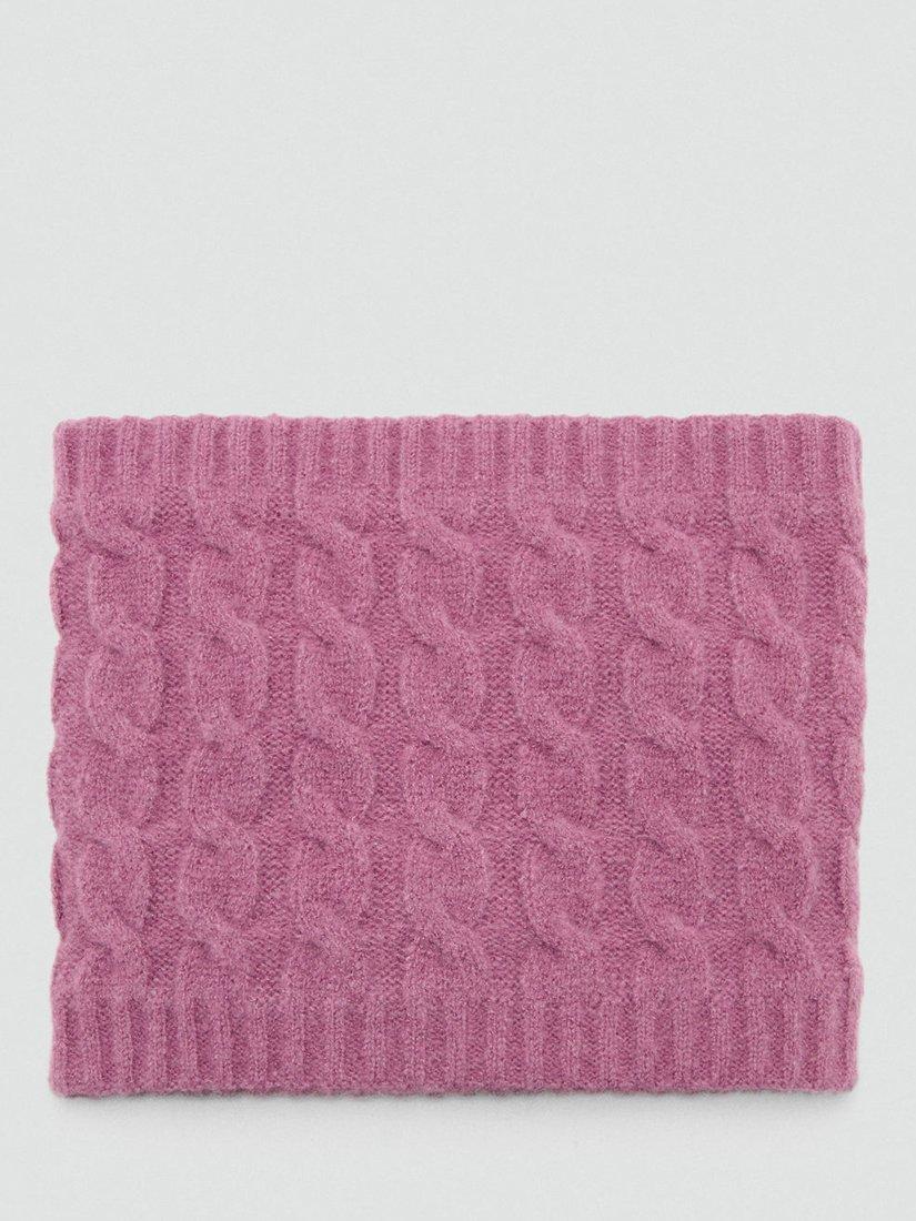 Mango Kids' Trenzas Scarf, Red