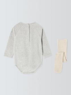 John Lewis Baby Easter Lamb Dress Up Set, Grey Marl - view 2, Grey Marl