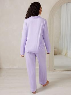 Chelsea Peers Modal Blend Pyjama Set - view 2, Lilac