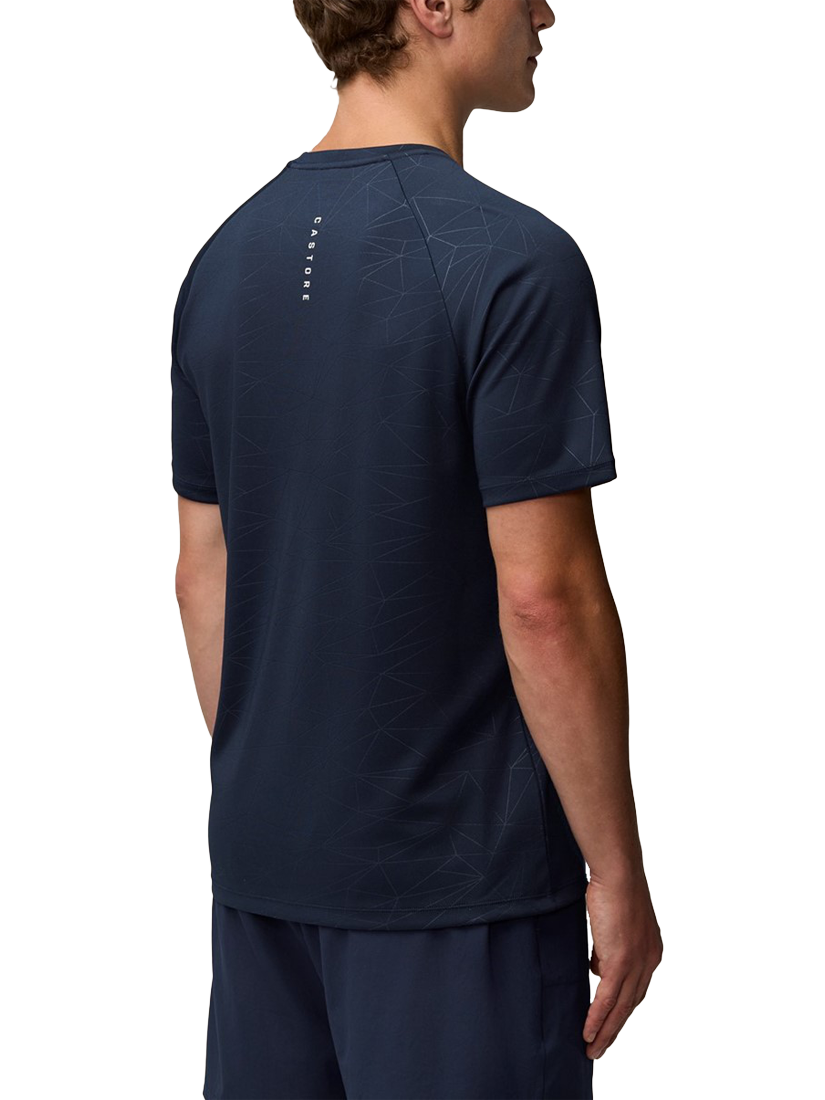 Product image 2 of 4, which shows Castore Men's Adapt Training T-Shirt, Midnight Navy/White, XS